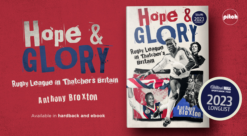 HOPE AND GLORY LONGLISTED FOR WILLIAM HILL AWARD