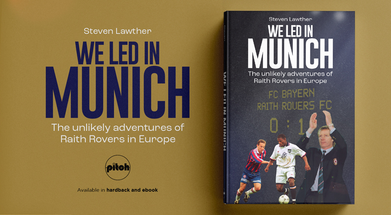 AN EVENING OF RAITH ROVERS AT KIRKCALDY WATERSTONES TO CELEBRATE RELEASE OF WE LED IN MUNICH