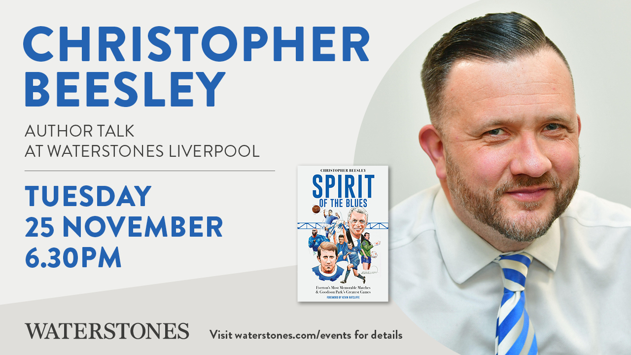 EVERTON BOOK SIGNING AT WATERSTONES